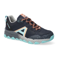chaussure allrounder lacets run-tex bleu marine